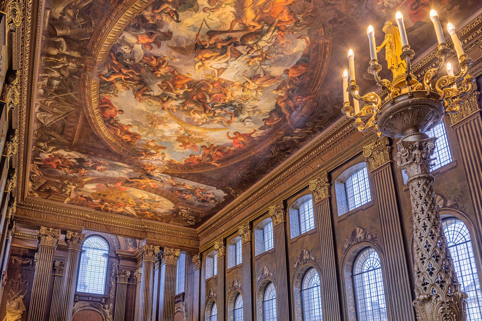 The Painted Hall The painted hall