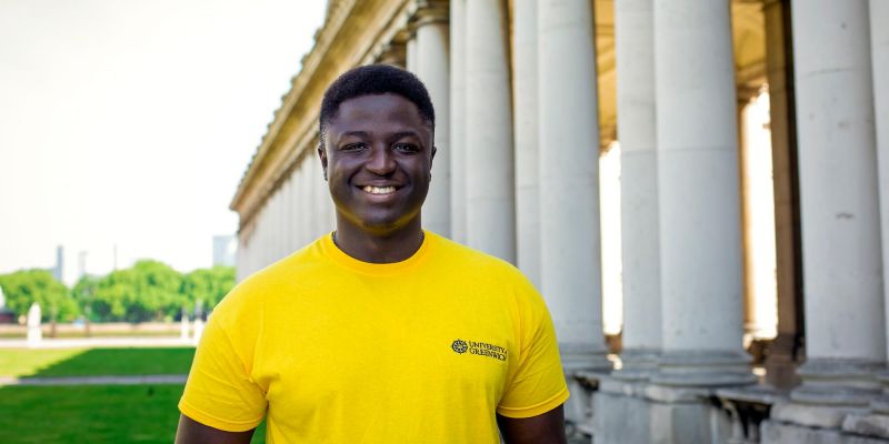 Student ambassador at Greenwich Campus