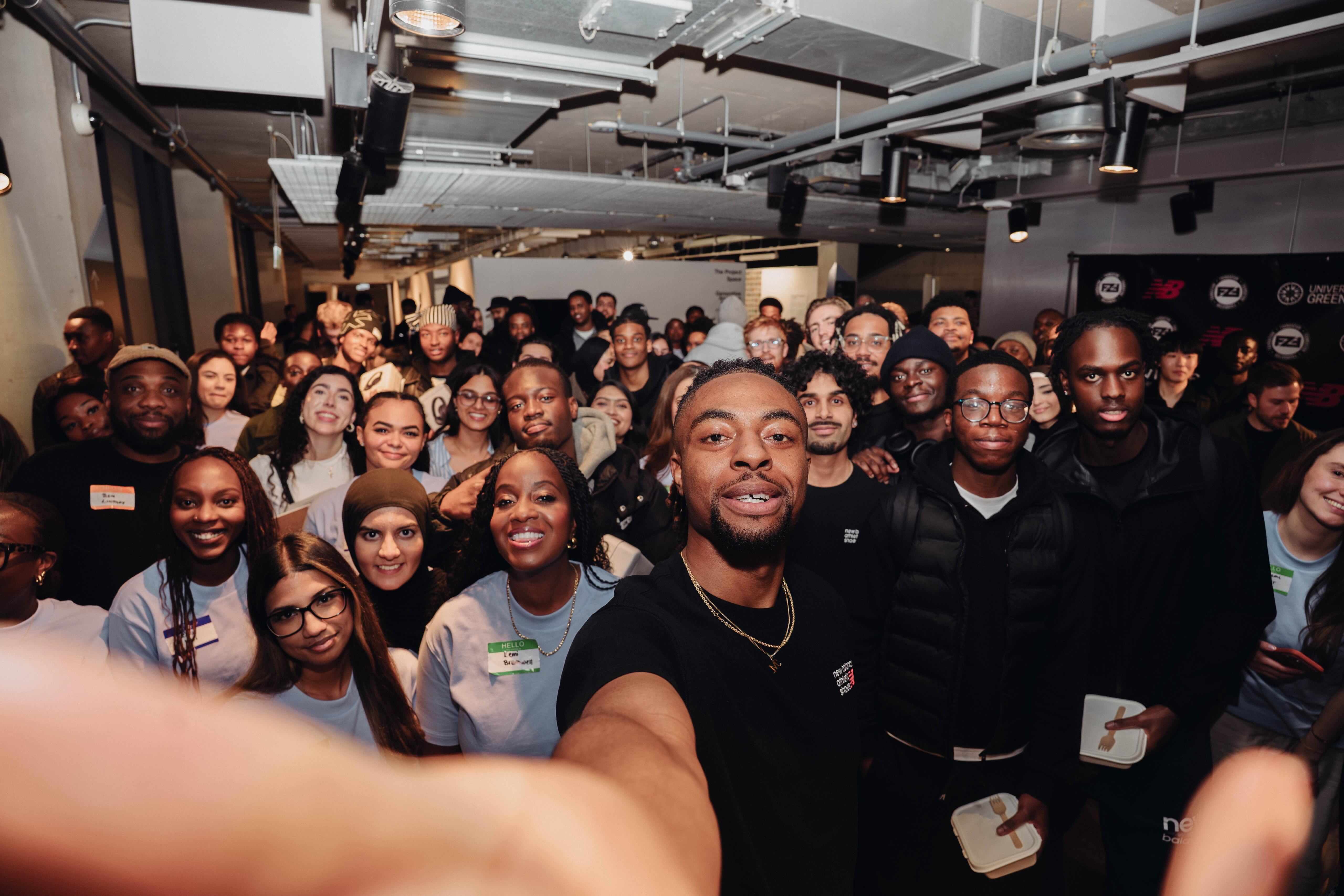 Eze foundation selfie