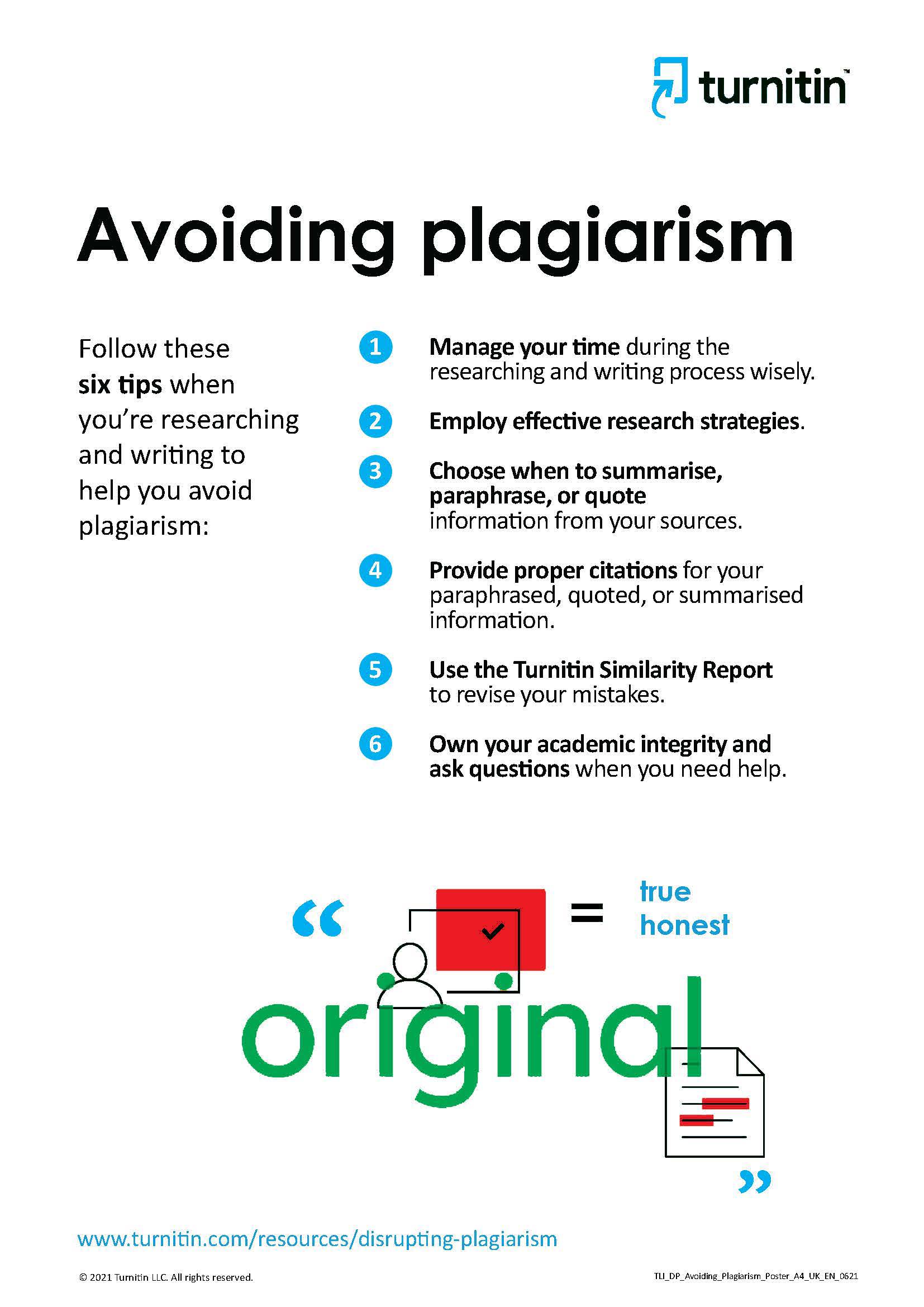 How to Avoid Plagiarism