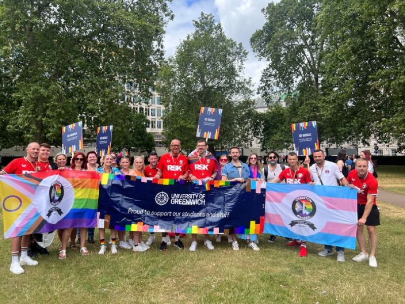 Charlton Invicta x UoG Staff Network London Pride 2023 
