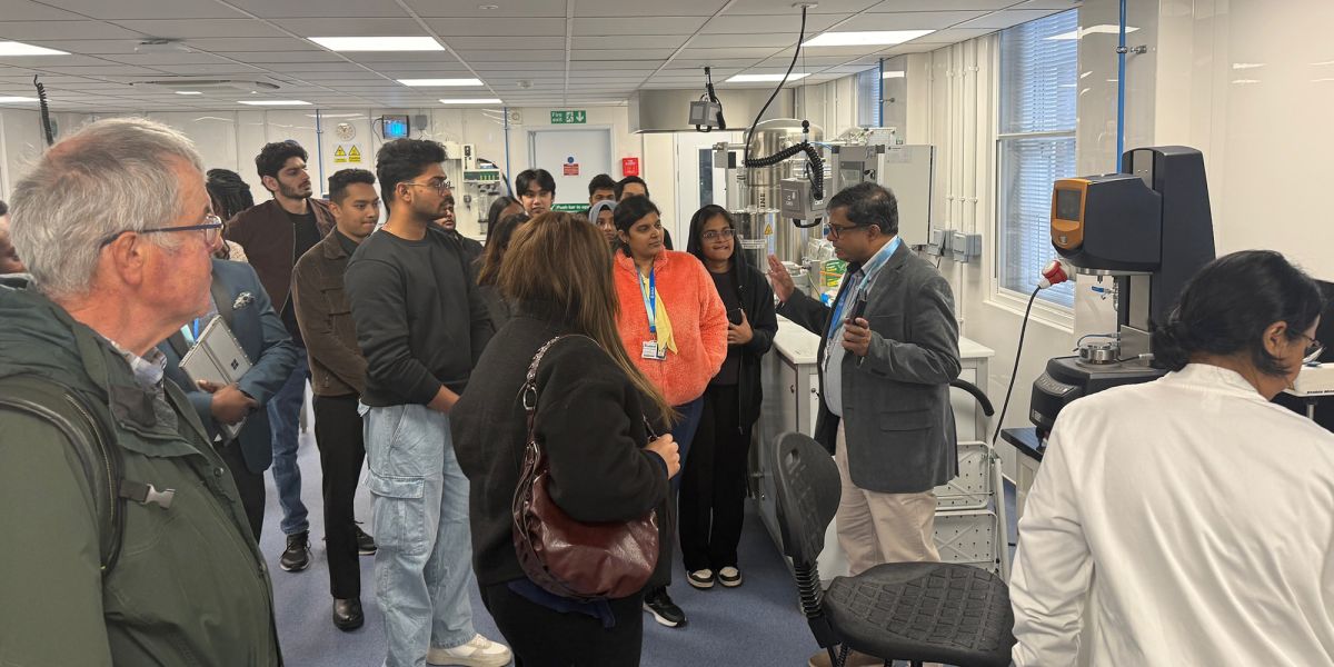 Students tour the Food innovation centre Students tour the Food innovation centre