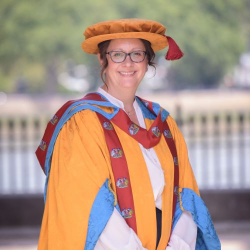 Dr Sophie Carr on graduation day