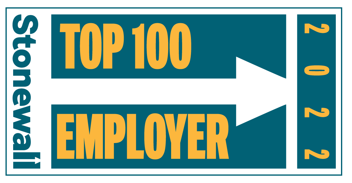 Stonewall Top 100 Employer 2022