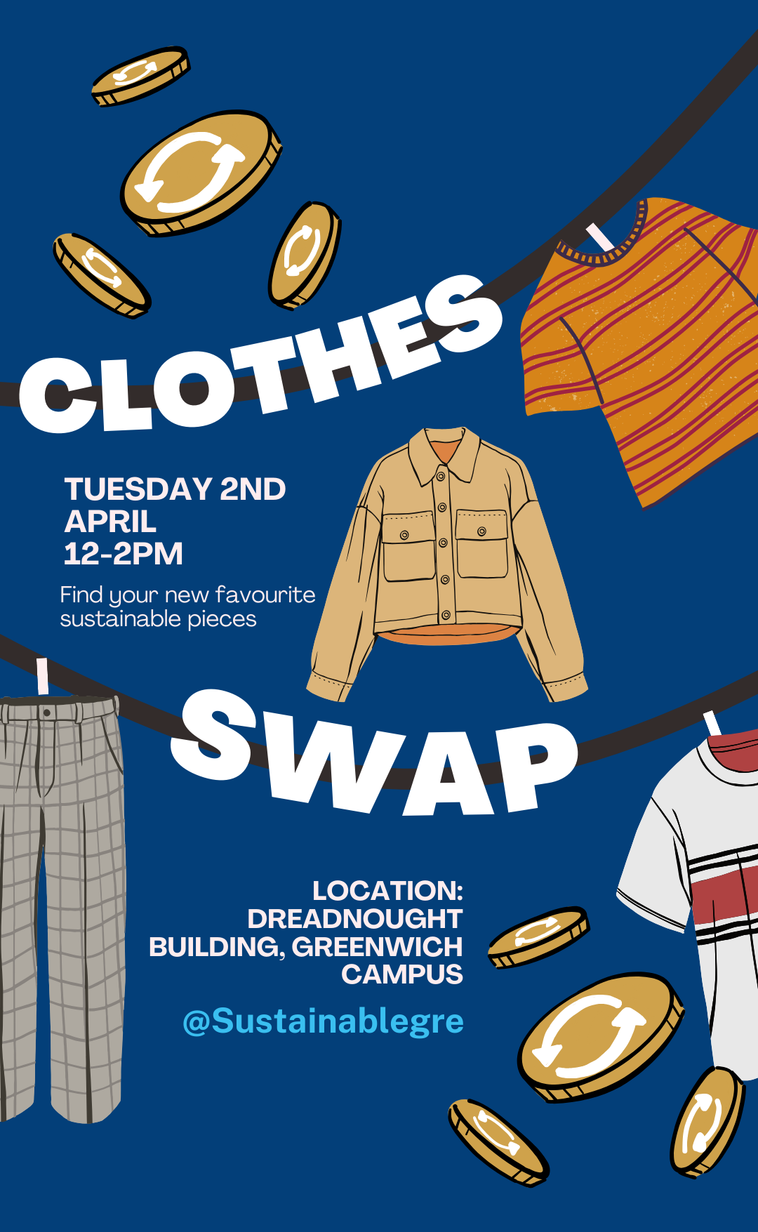 Our next circular clothing swap event is on 2 April Articles
