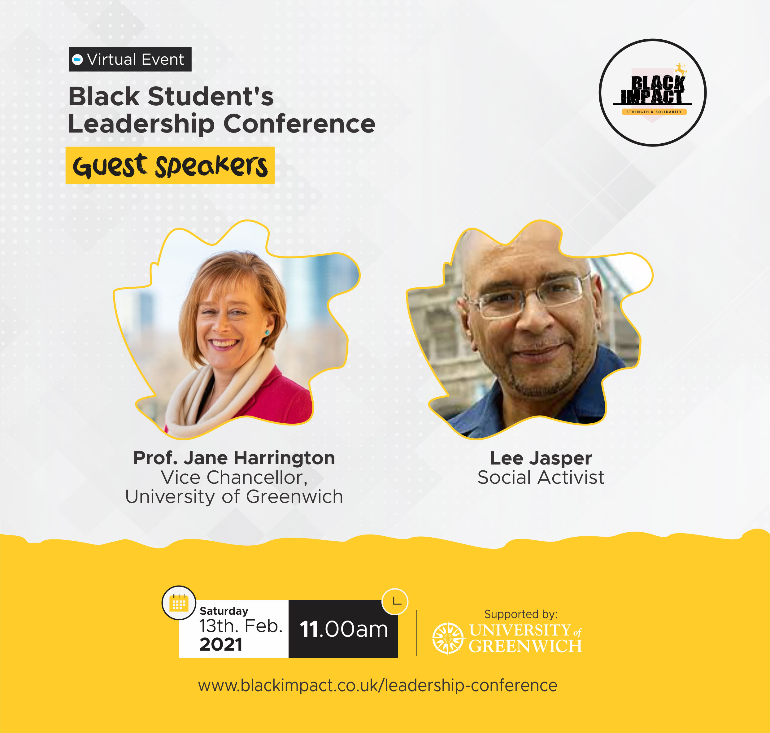 Black Students' Leadership conference guest speakers
