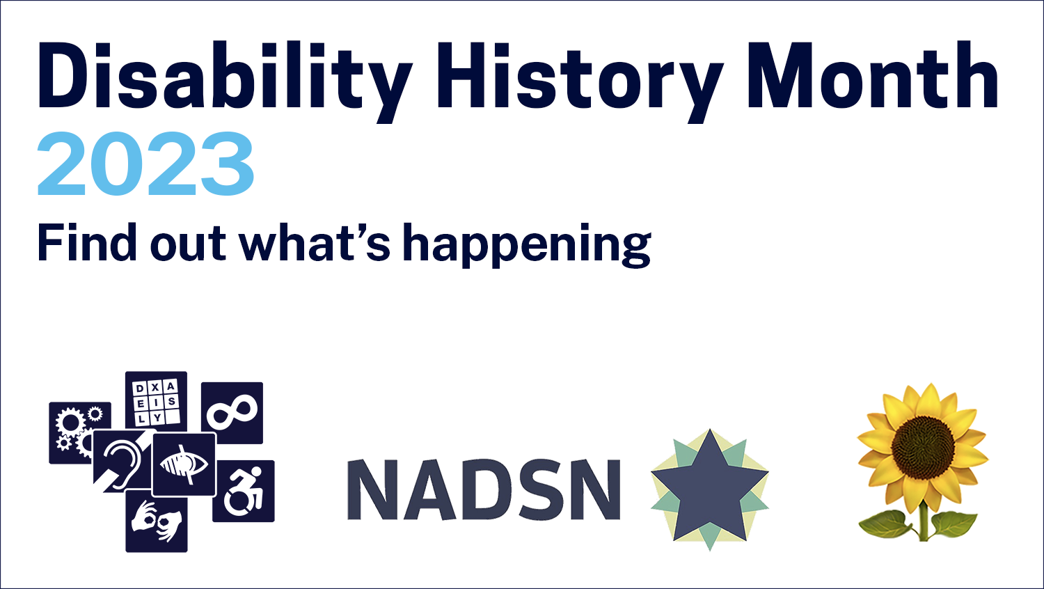 Disability History Month