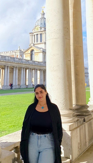 Maya Al Saadi, Maths student