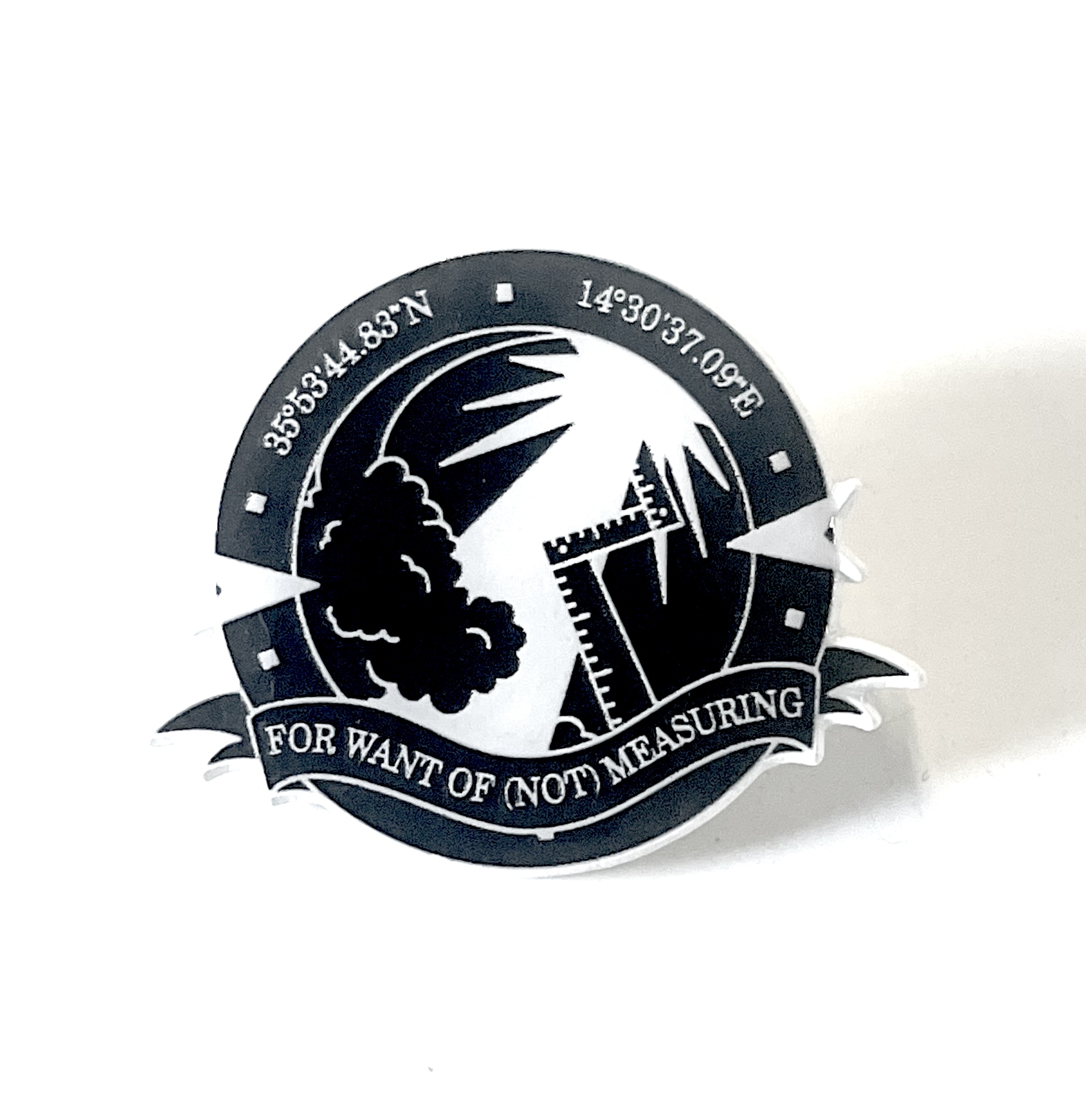 badge designed by students as part of the project