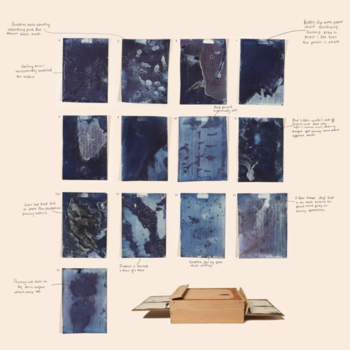 Image showing drawings and work from MLA student Georgina Harris