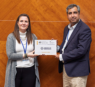 Professor Georgia Sakellari and Dr Muhammad Taimoor Khan
