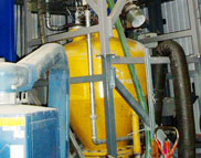 A pneumatic conveying rig