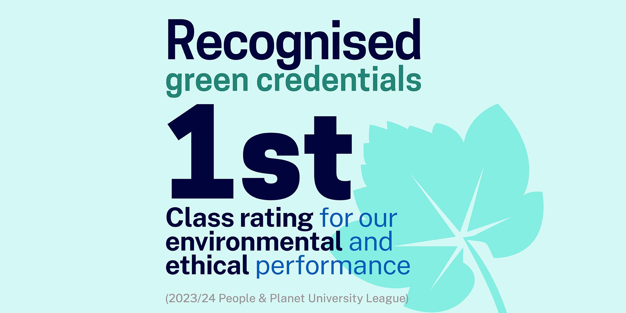 Green Credentials