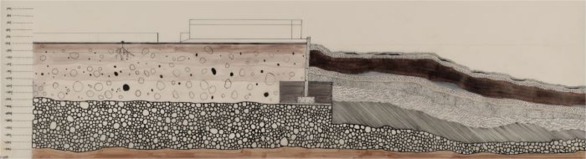 Image showing drawings and work from MLA student Safina Hyderali Shaikh