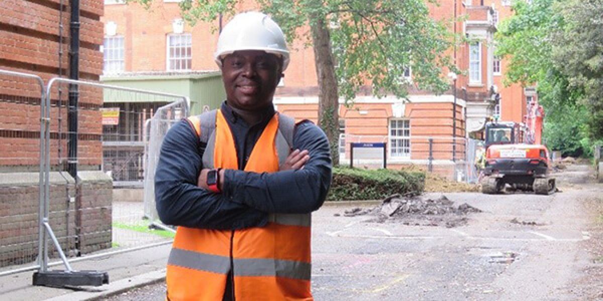 Rasheed Ojikutu, MSc Civil Engineering student