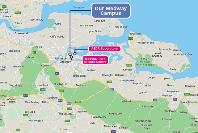Medway Map