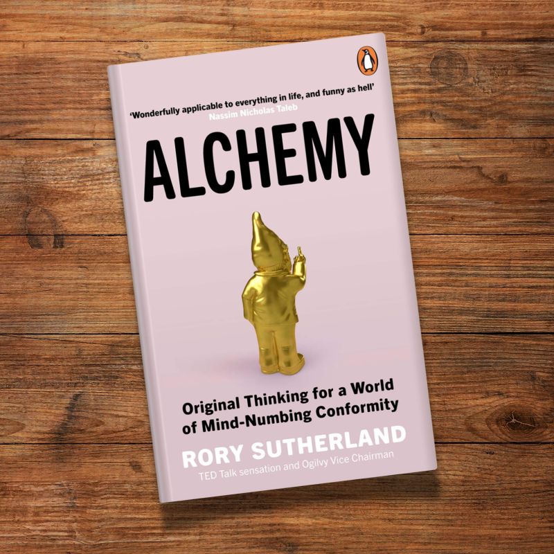 Alchemy book on a desk