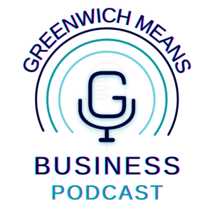 Greenwich means business podcast logo