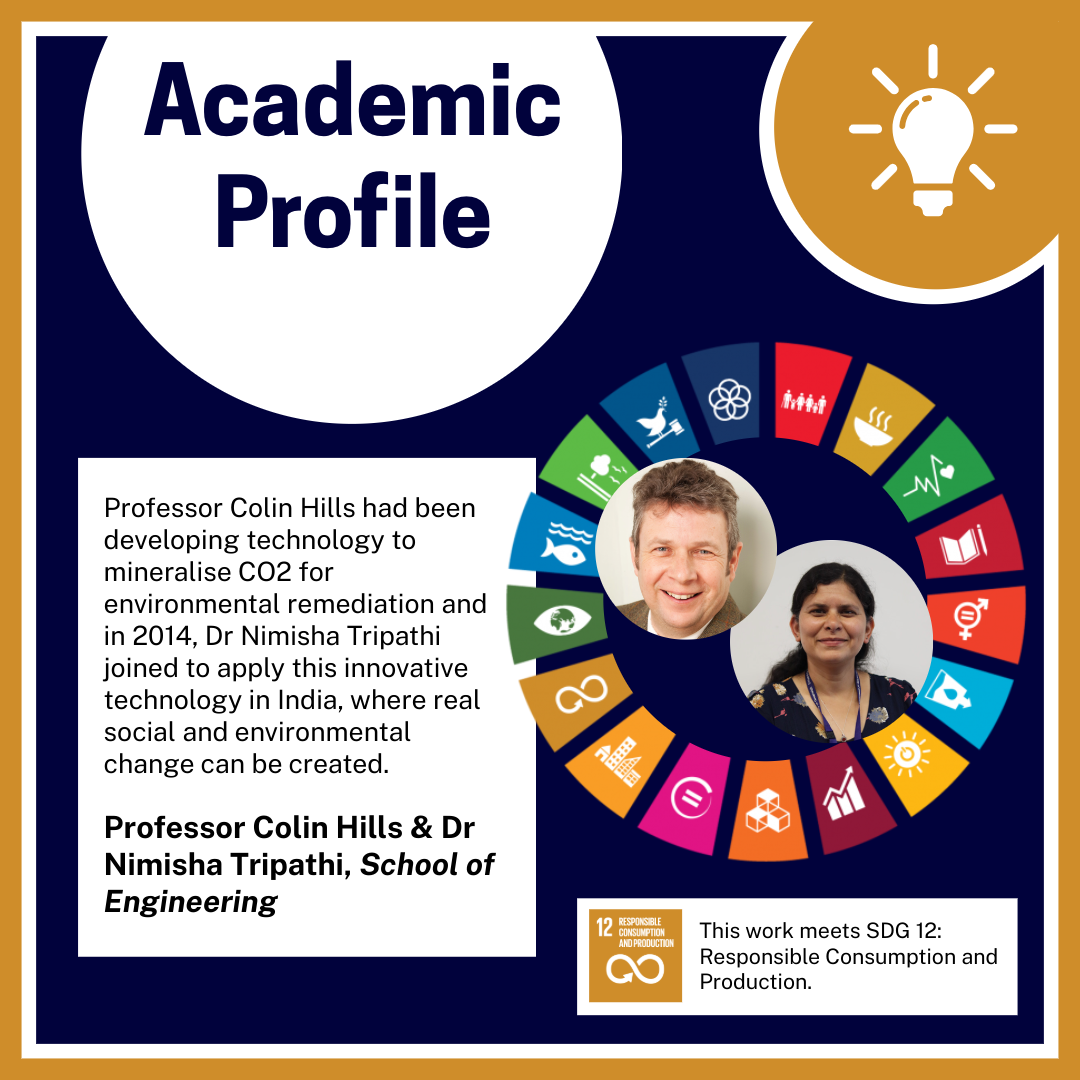 Staff Profile School of Engineering SDG12