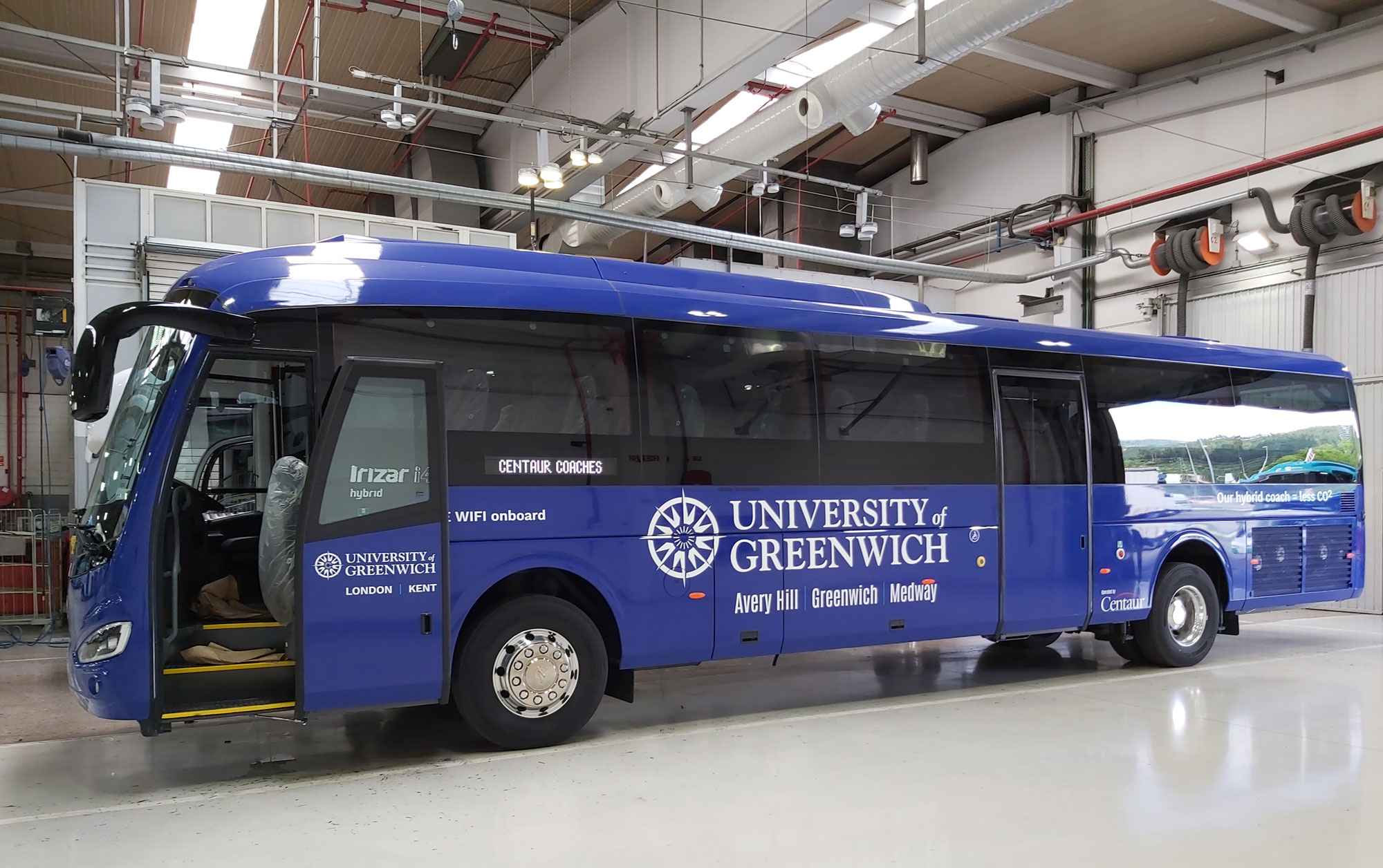 New hybrid 'lower CO2' coaches for Medway