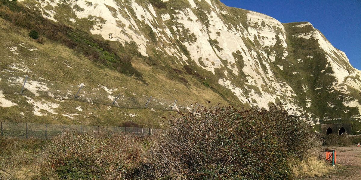 Samphire Hoe site visit Samphire Hoe site visit