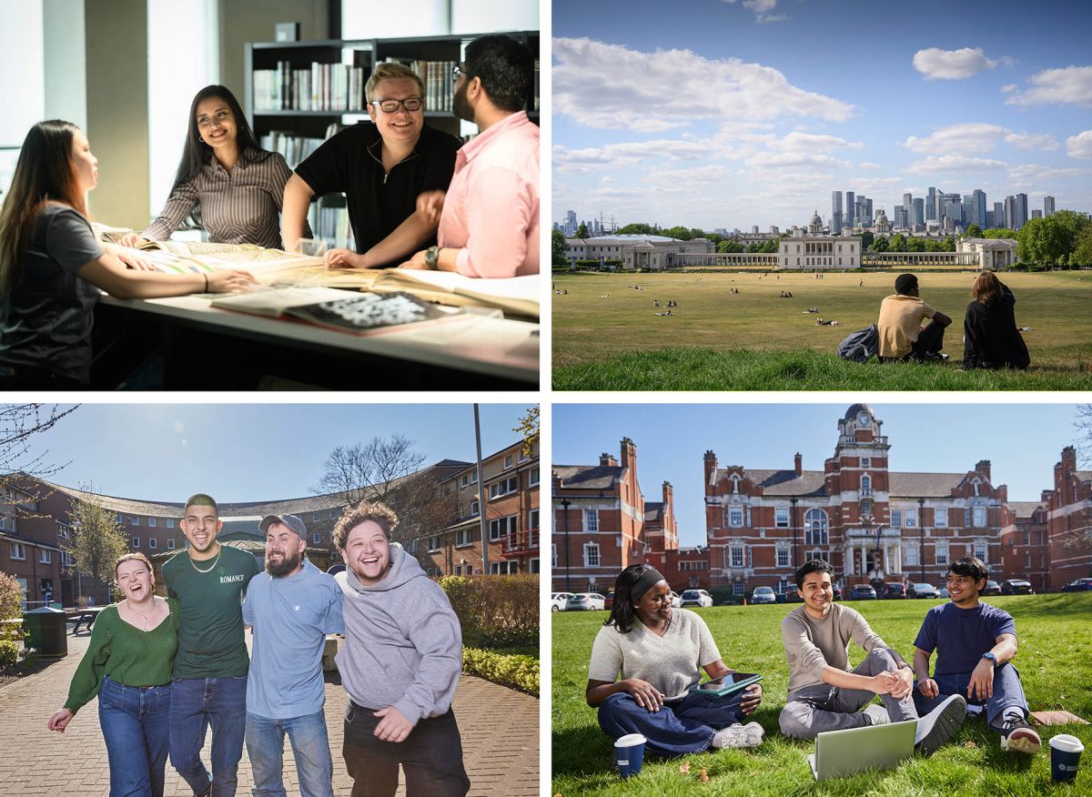Examples of University of Greenwich photography