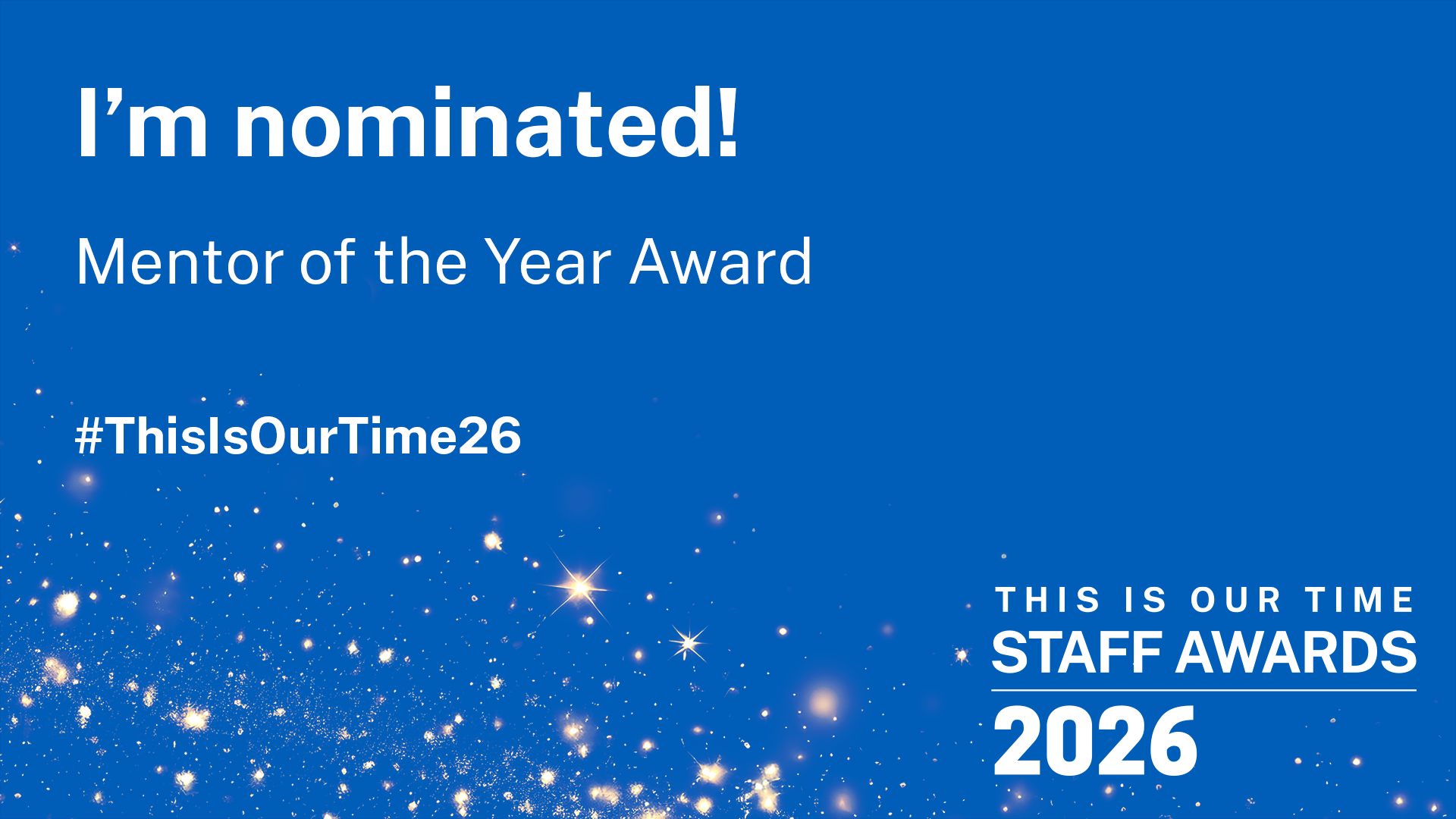 Staff Awards 2026 - share your nomination on social media | Articles ...