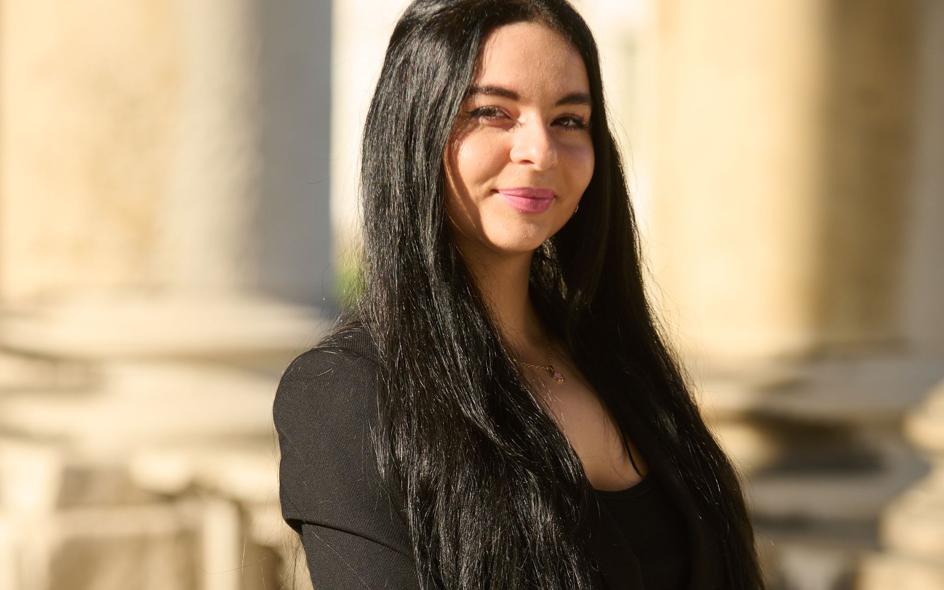 portrait of female student
