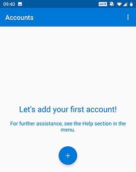 Add MFA account Add MFA account